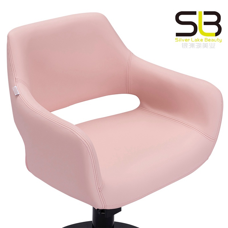 Hydraulic Pink Salon Styling Chair