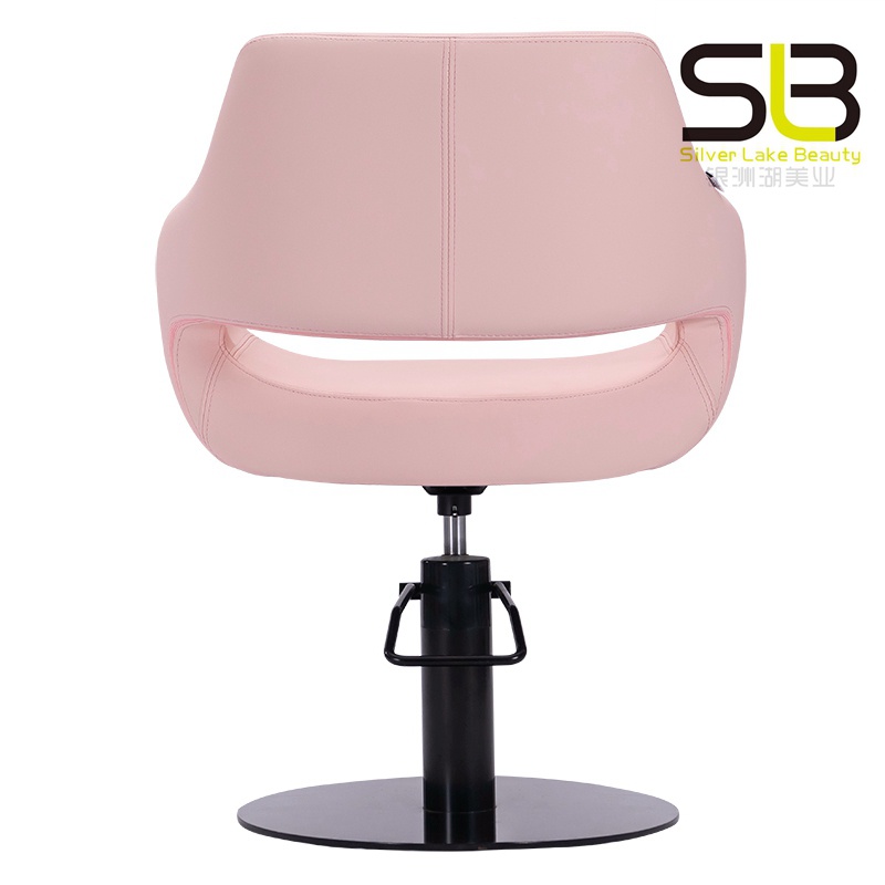 Hydraulic Pink Salon Styling Chair