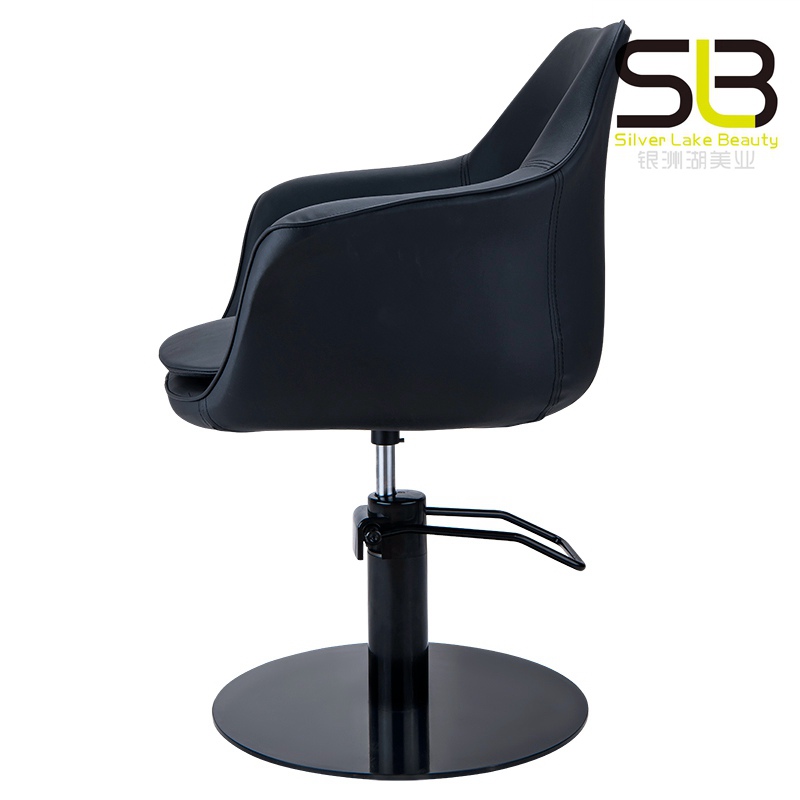 Black Hydraulic Barber Styling Chair