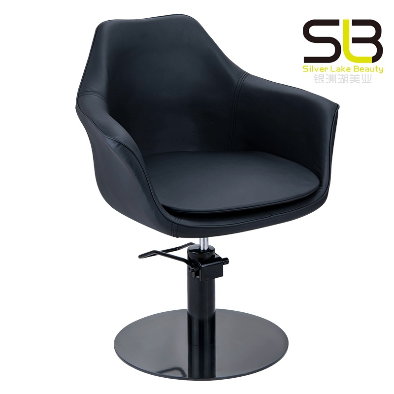 Black Hydraulic Barber Styling Chair