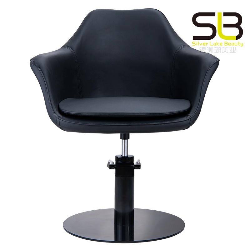 Black Hydraulic Barber Styling Chair