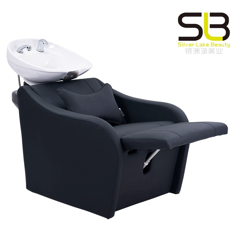 Reclining Black Backwash Unit