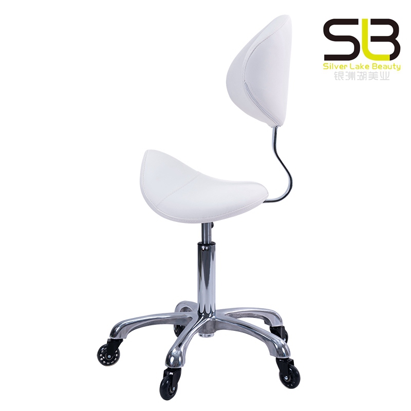 Swivel Adjustable Saddle Stool