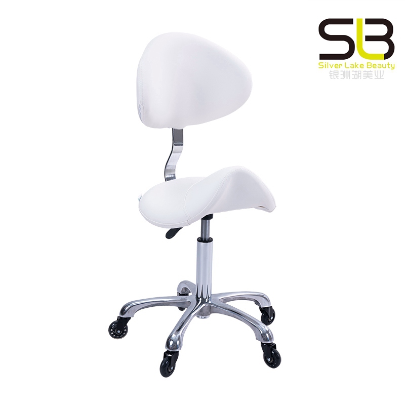 Swivel Adjustable Saddle Stool