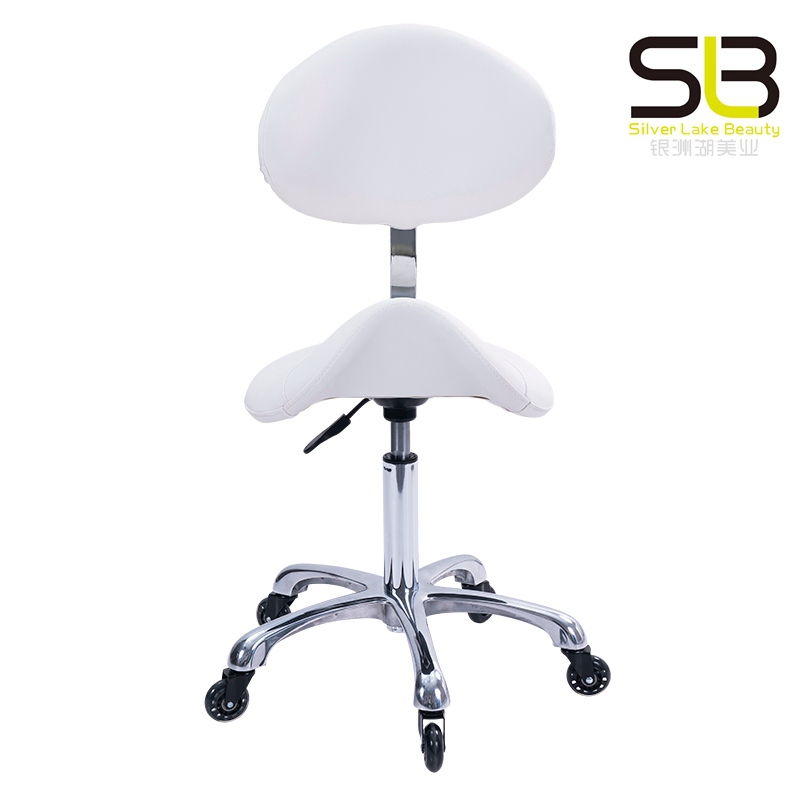 Swivel Adjustable Saddle Stool