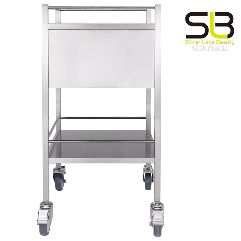 Stainless Steel Lockable Medical Trolley