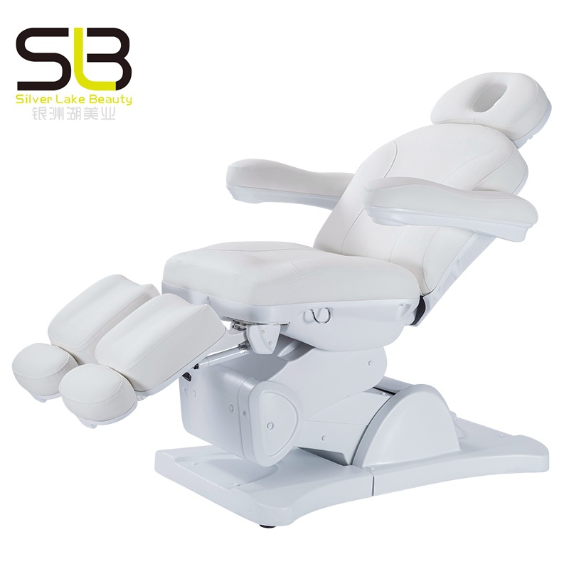 White Foldable Pedicure Chair