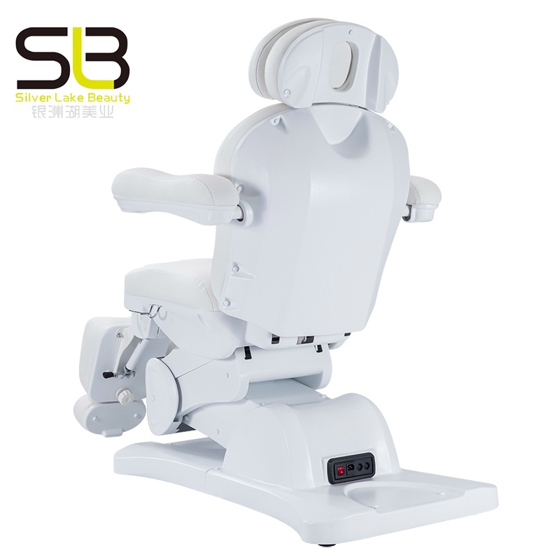 White Foldable Pedicure Chair