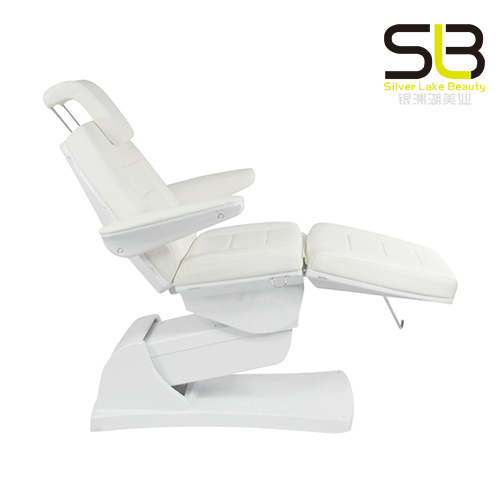 White 3 Fold Facial Bed