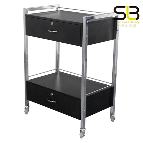 Drawer Beauty Trolley with Rolling Wheels