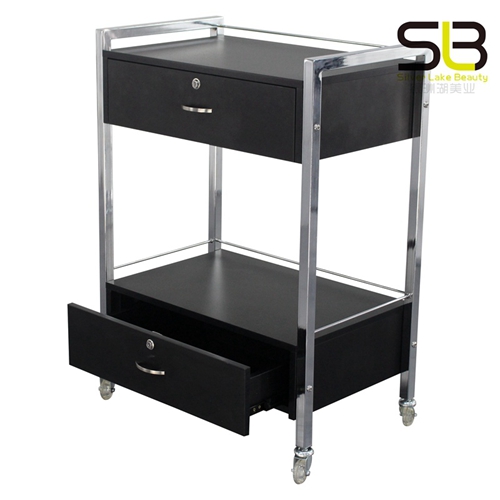 Drawer Beauty Trolley with Rolling Wheels