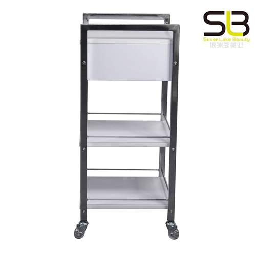 Beauty Trolley with One Lockable Drawer