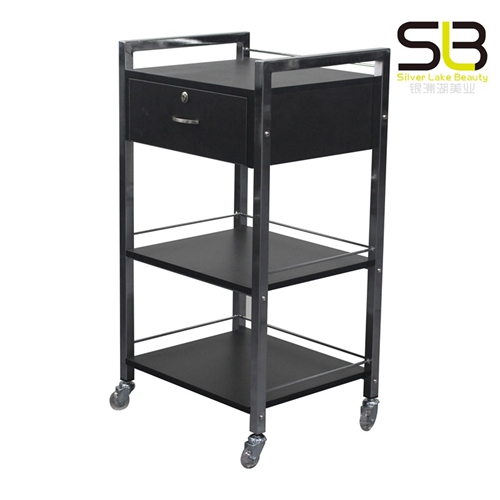 Beauty Trolley with One Lockable Drawer