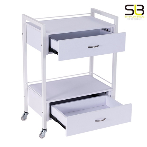 Beauty Trolley with Two No Locker Drawers