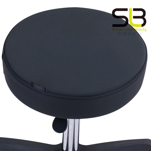 Height Adjustment Round Swivel Rolling Stool 