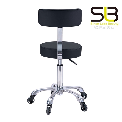 Height Adjustment Round Rolling Swivel Stool