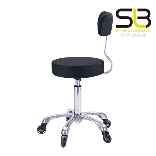 Height Adjustment Round Rolling Swivel Stool