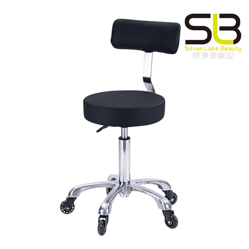 Height Adjustment Round Rolling Swivel Stool