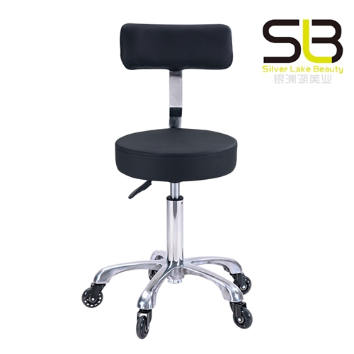 Height Adjustment Round Rolling Swivel Stool