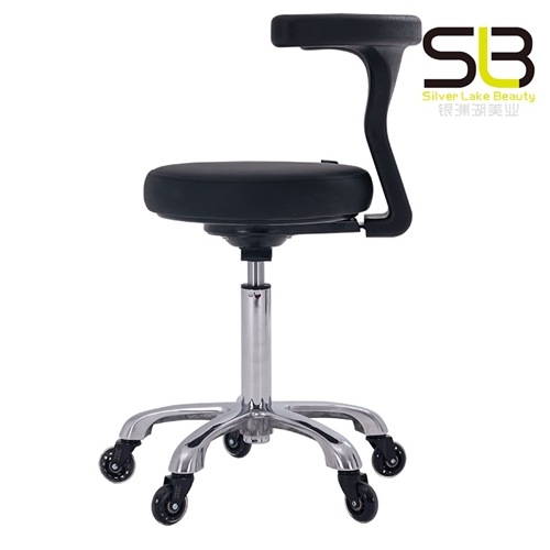 Makeup Bar Stool Hair Stylist Beauty Salon Chair with Back