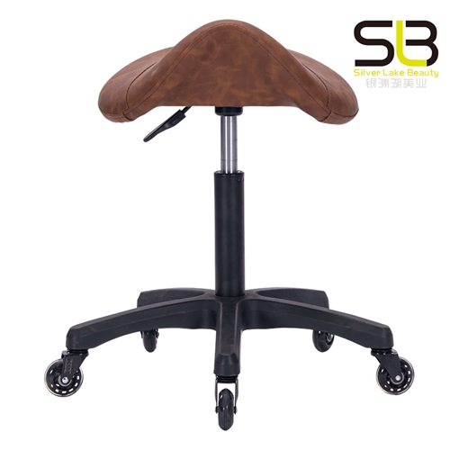 Professional Saddle Medical Stool With Wheels