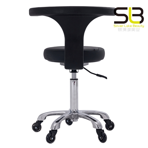 Medical Tool Medical Stool with Backrest and Wheels