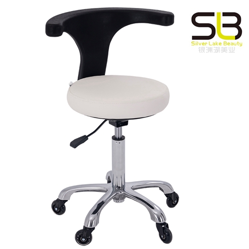 Medical Tool Medical Stool with Backrest and Wheels