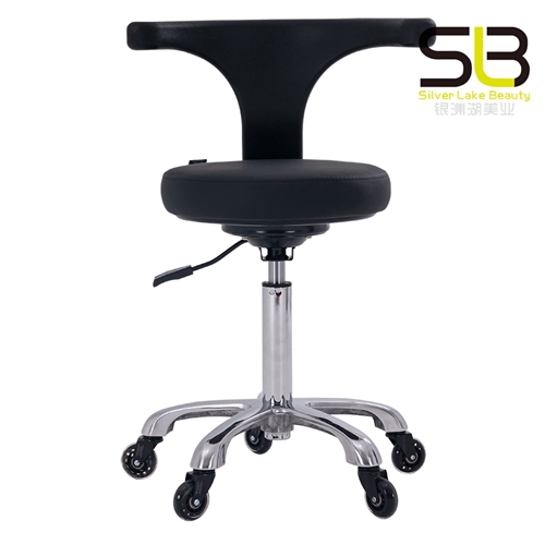 Medical Tool Medical Stool with Backrest and Wheels