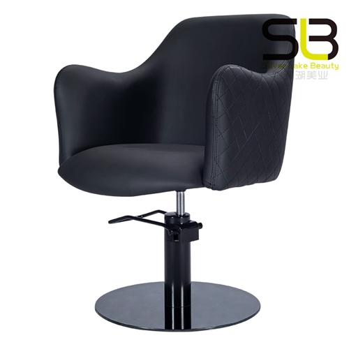 PU Leather Deluxe Salon Chair With Backrest