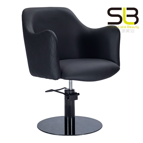 PU Leather Deluxe Salon Chair With Backrest