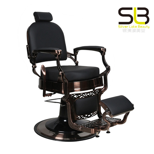 Black Heavy Duty Professional Barber Chair Barber Shop Furniture