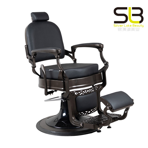 High Quality Black Hydraulic Barber Chair Salon Equipment