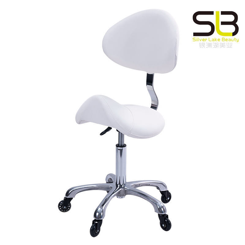 Swivel Adjustable Saddle Stool